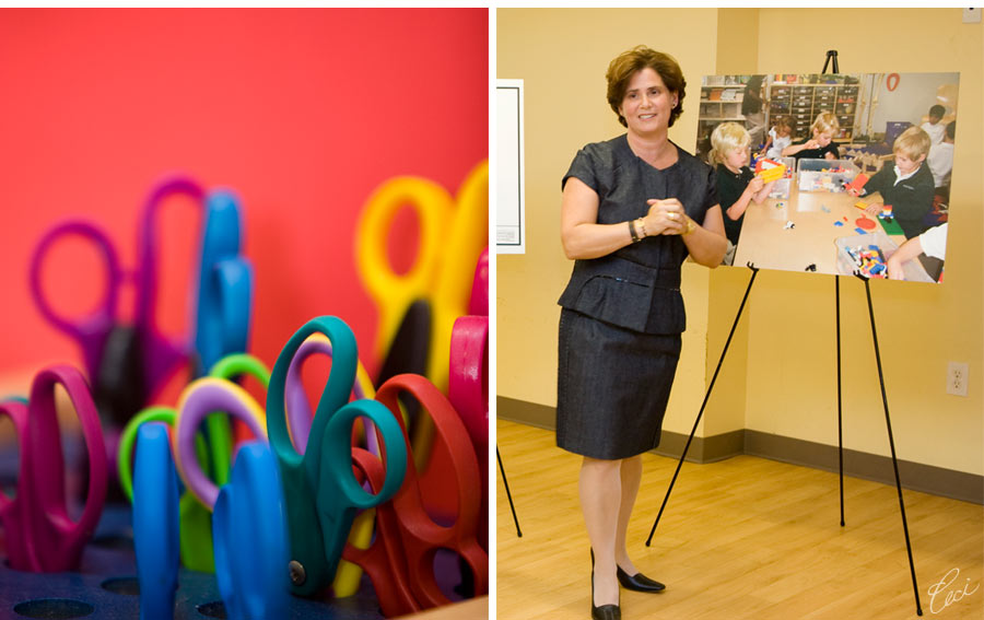 Our Muse - Event Photos – School Opening Party: Mandell School - Be inspired by the creative style of the Mandell School - boxed, digital printing, event, invitations, letterpress printing