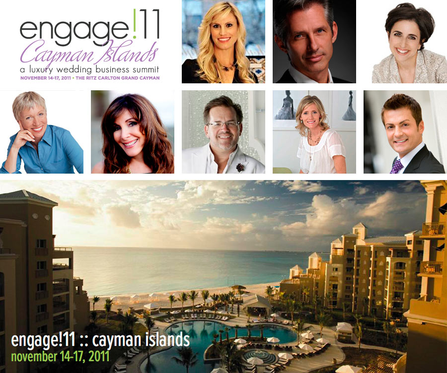 Ceci Johnson at engage!11 :: Cayman Islands - a luxury wedding business summit - November 14-17, 2011 - The Ritz Carlton Grand Cayman