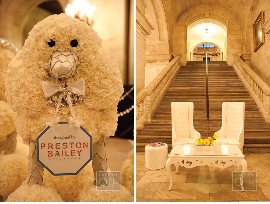 Our Muse - the New York Public Library The Knot 15th Anniversary Gala at the New York Public Library - Be inspired by this classically-styled wedding industry event