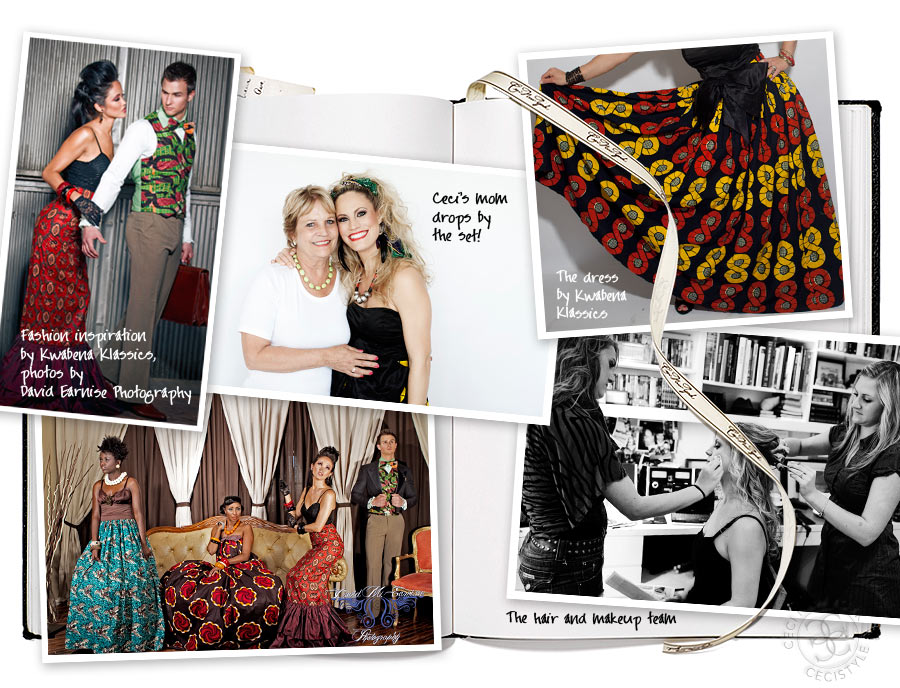 Behind the Scenes - CeciStyle Magazine v62 - Prints Perfect