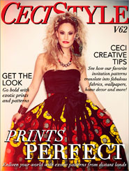 CeciStyle Magazine V62: Prints Perfect