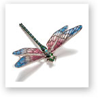 ART NOUVEAU DRAGONFLY PIN