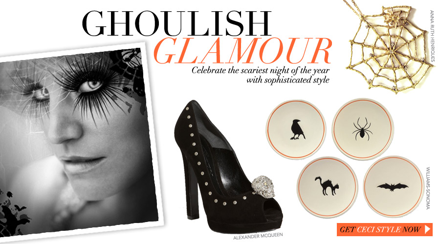 Ghoulish Glamour - Celebrate the scariest night of the year with sophisticated style