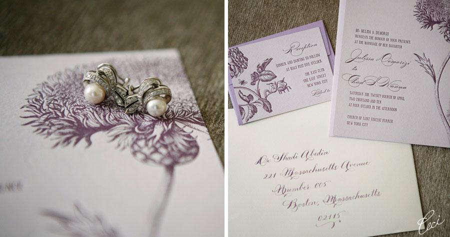 Our Muse - Elegant New York City Wedding - Be inspired by Julissa & Chad's elegant New York City wedding - wedding, invitations, letterpress printing, calligraphy