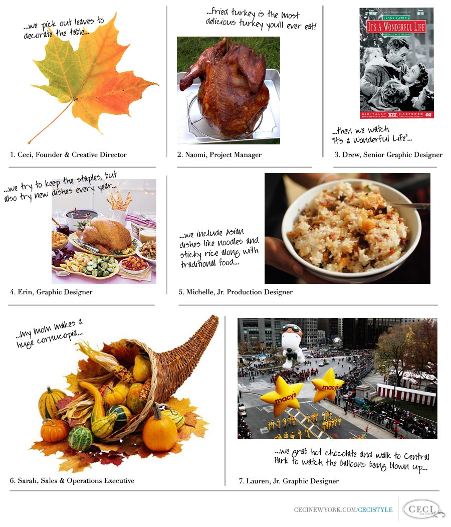 CeciStyle Magazine v69: Fabulous Finds - Ceci New York Thanksgiving Traditions