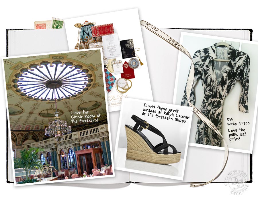Behind the Scenes - CeciStyle Magazine v7 - Glamour at The Breakers