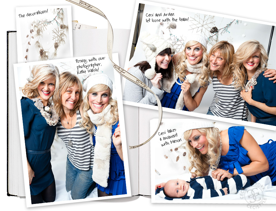 Behind the Scenes - CeciStyle Magazine v73 - Holiday Humor
