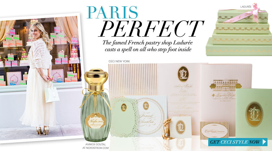 Paris Perfect - The famed French pastry shop Ladurée casts a spell on all who step foot inside