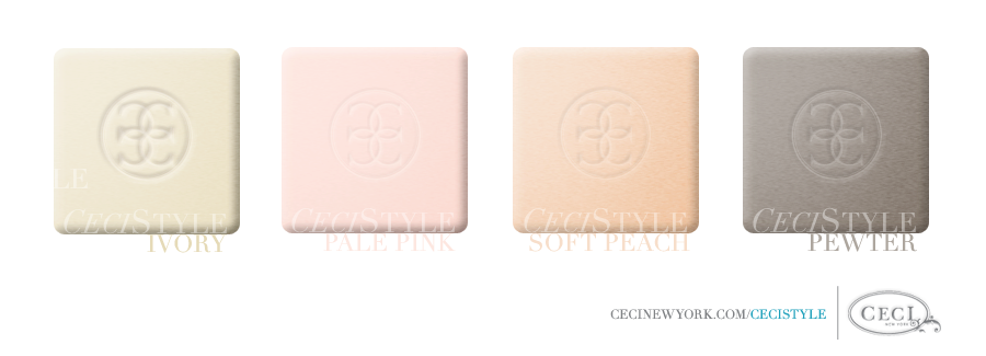 Tags ivory pale pink