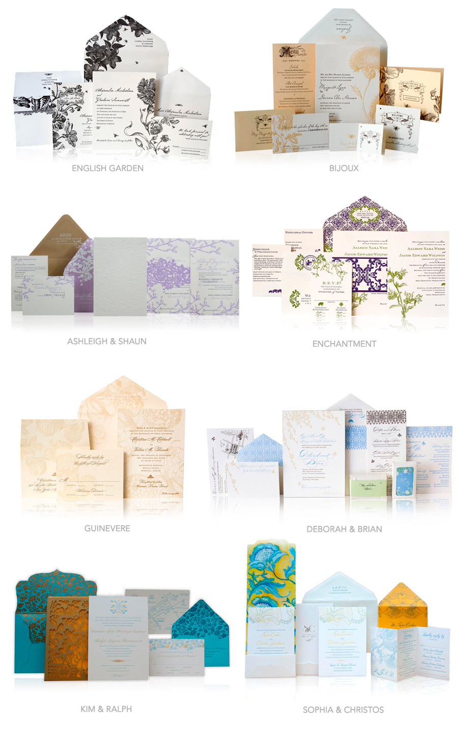 Spring-Inspired Wedding Invitations
