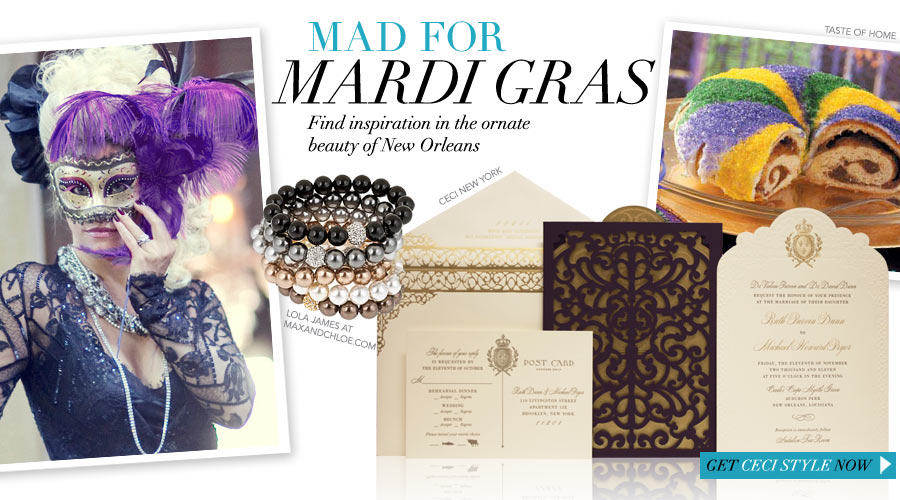 Mad for Mardi Gras - Find inspiration in the ornate beauty of New Orleans