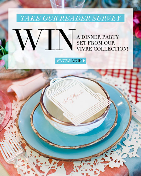 CeciStyle Survey - We want to hear from you! Fill out our brief survey for a chance to win a fabulous prize!