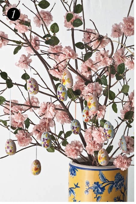 Vases filled with chocolate tulips - Top 5 Creative Tips for Easter by Dylan Lauren, Dylan's Candy Bar