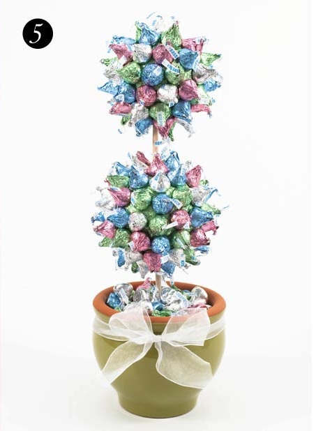 Candy topiary - Top 5 Creative Tips for Easter by Dylan Lauren, Dylan's Candy Bar - Top 5 Creative Tips for Easter by Dylan Lauren, Dylan's Candy Bar