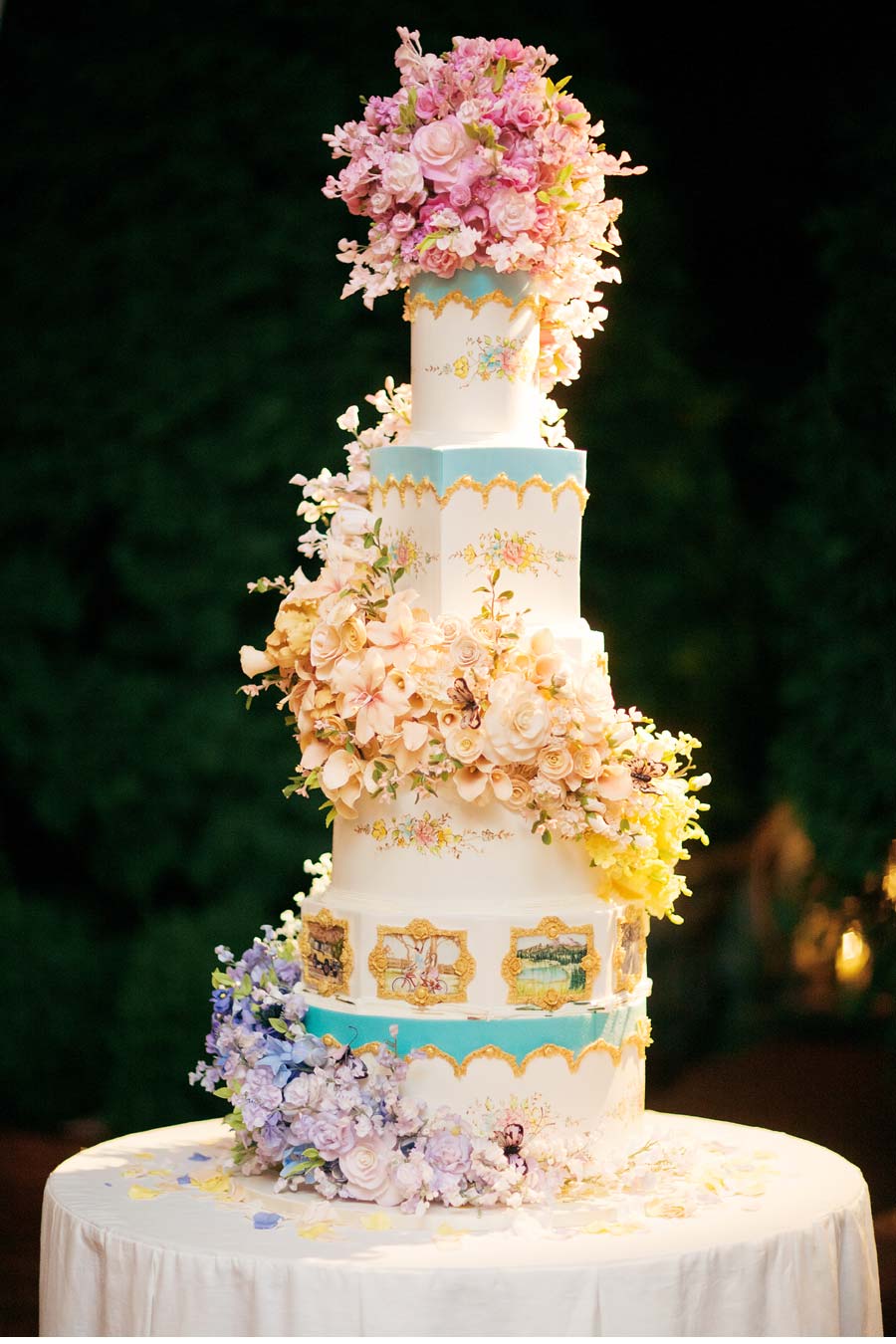 Our Muse - Candy-Colored Wedding - Be inspired by Dylan Lauren & Paul’s candy-colored wedding - wedding, menus
