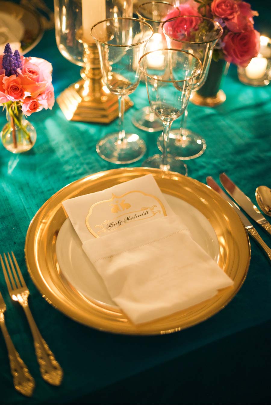Our Muse - Candy-Colored Wedding - Be inspired by Dylan Lauren & Paul’s candy-colored wedding - wedding, menus