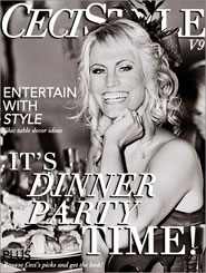 CeciStyle Magazine v9: IT'S DINNER PARTY TIME!
