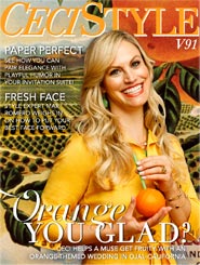 CeciStyle Magazine V91: Orange You Glad?