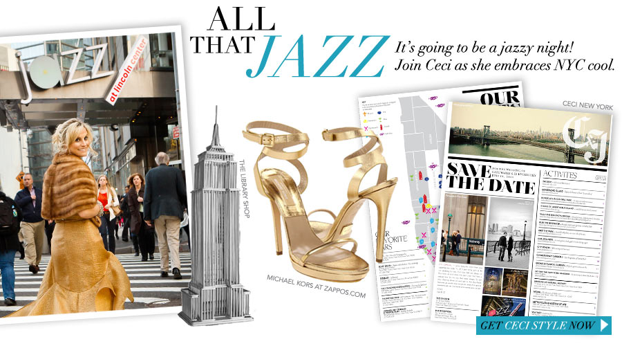 All That Jazz - It's going to be a jazzy night! Join Ceci as she embraces NYC cool.