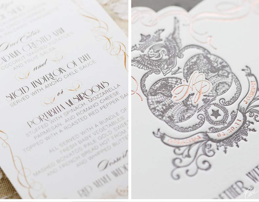 V95 Our Muse Elegant Old World Wedding In Florida Amanda Luxury Wedding Invitations By Ceci New York Our Muse Elegant Old World