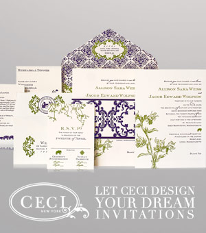 Let Ceci design your dream invitations