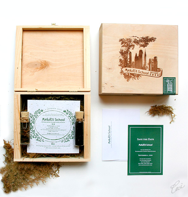 Mandell School - Event Invitations - Corporate - Ceci Event - Ceci New York
