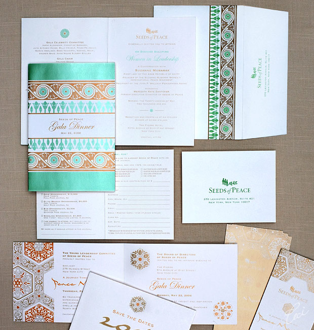 Seeds of Peace - Event Invitations - Corporate - Ceci Event - Ceci New York