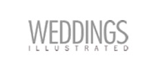 Weddings Illustrated features Alethia and Erik's Ceci couture laser-cut invitation.
