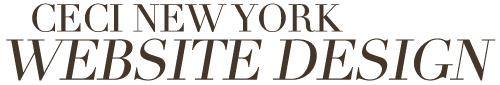Ceci New York Website Design