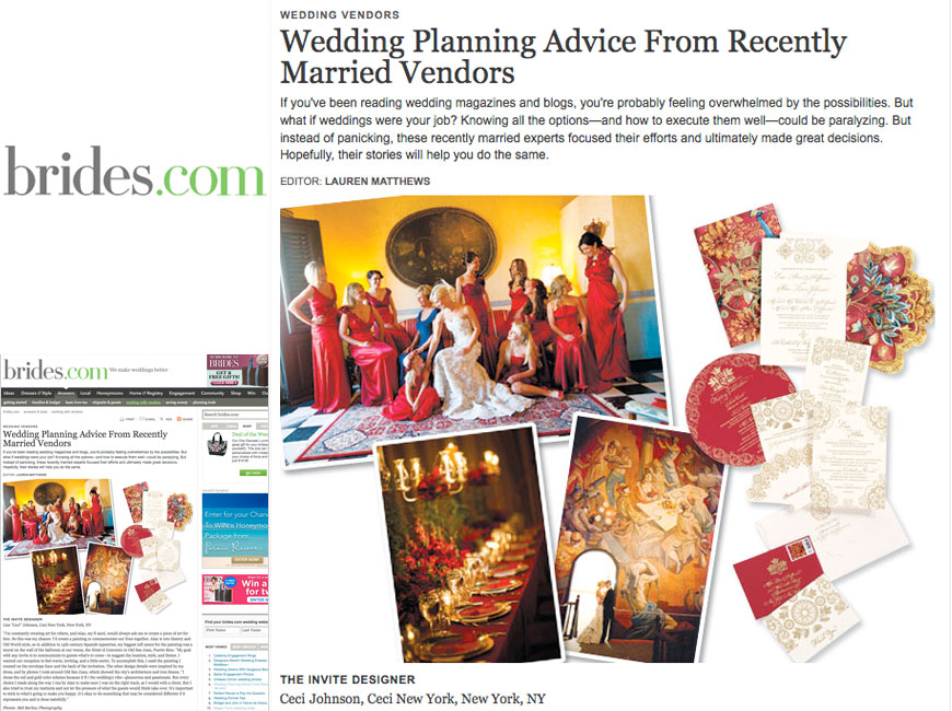 Brides.com - November 2010 - Press - Ceci New York