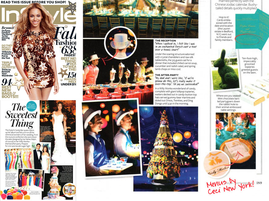 InStyle - September 2011 - Press - Ceci New York