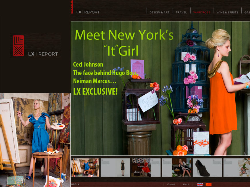 LX Report - December 2011 - Press - Ceci New York