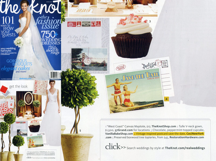 The Knot - Spring 2012 - Press - Ceci New York