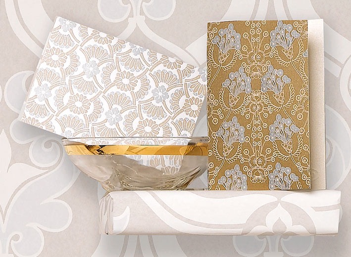 Plumage -  Metallic -  Fine Stationery - Shop Ceci - Ceci New York