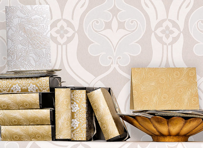 Plumage -  Metallic -  Fine Stationery - Shop Ceci - Ceci New York