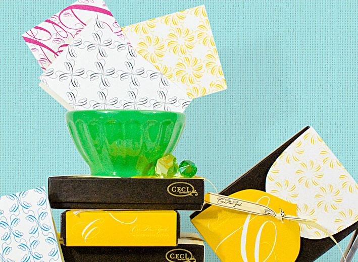 C -  Monogram -  Fine Stationery - Shop Ceci - Ceci New York