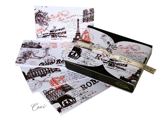 Paris/Rome - Passport - Fine Stationery - Shop Ceci - Ceci New York