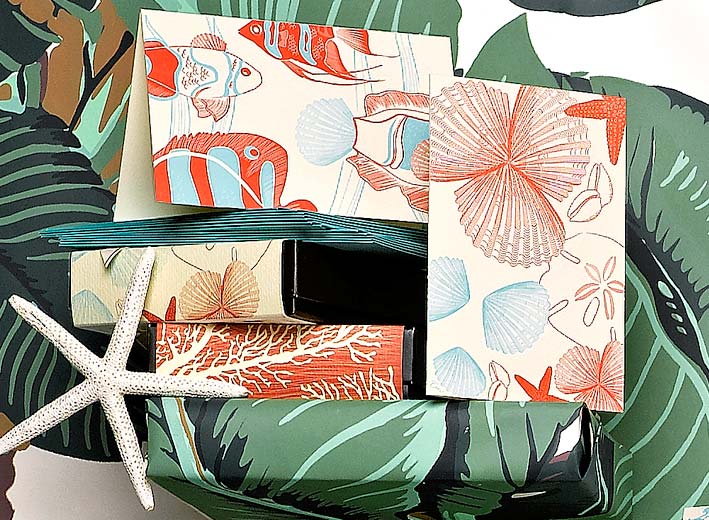 Aquamarine -  Resort -  Fine Stationery - Shop Ceci - Ceci New York