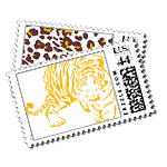 Tafari - Postage Stamps - Safari - Fine Stationery - Shop Ceci - Ceci New York