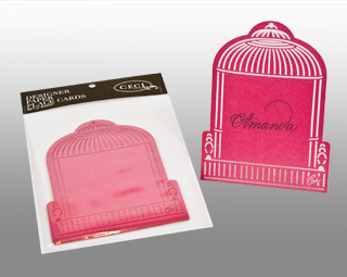 Bird Cage Azalea - Lasercut Place Cards - Shop Ceci - Ceci New York