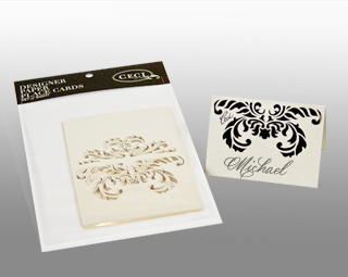 Damask Opal - Lasercut Place Cards - Shop Ceci - Ceci New York
