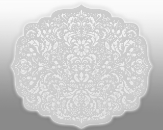 Damask Silver - Lasercut Place Mats - Shop Ceci - Ceci New York