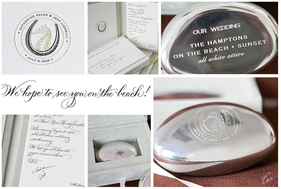 Catherine & Jeff - Luxury Wedding Invitations - Details - Classic - Ceci Couture - Ceci Wedding - Ceci New York