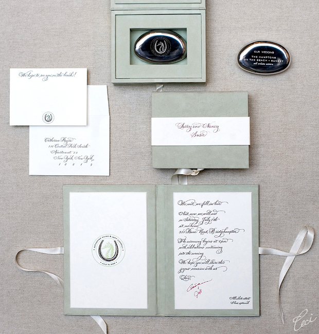 Catherine & Jeff - Luxury Wedding Invitations - Classic - Ceci Couture - Ceci Wedding - Ceci New York