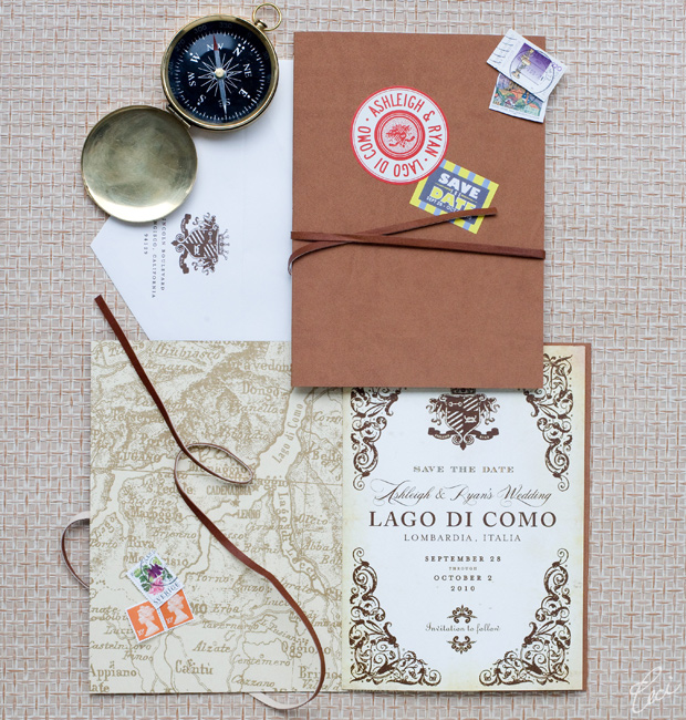 Ashleigh & Ryan - Luxury Wedding Invitations - Daring - Ceci Couture - Ceci Wedding - Ceci New York