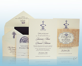 Breakers Row - Luxury Wedding Invitations, Save the Dates, Accessories - The Breakers, Palm Beach - Ceci New York