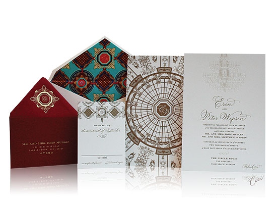 The Circle Room - Luxury Wedding Invitations - The Breakers, Palm Beach - Ceci Partnerships - Ceci New York