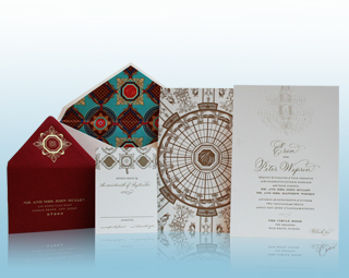 The Circle Room - Luxury Wedding Invitations, Save the Dates, Accessories - The Breakers, Palm Beach - Ceci New York