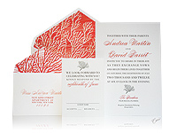 Coral Cove - Wedding Invitations - The Breakers, Palm Beach - Ceci New York