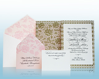 Florentine - Luxury Wedding Invitations, Save the Dates, Accessories - The Breakers, Palm Beach - Ceci New York
